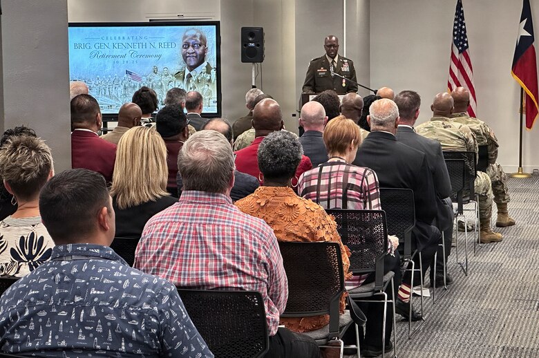 mages from the retirement ceremony for Brigadier General Kenneth N. Reed, U.S. Army Corps of Engineers, held at the Fort Worth District headquarters, Fort Worth, Texas, October 28, 2025. Brig. Gen. Reed retires after more than 38 years of service to the Army, and to the Nation. (U.S. Army photo by Richard Bumgardner, Fort Worth Public Affairs)