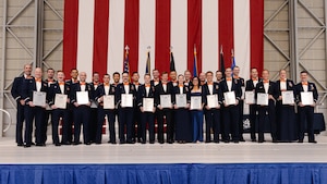 Men posing in uniform