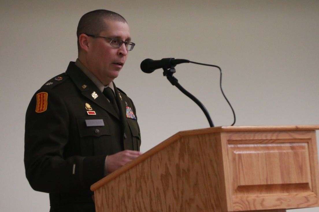 Crocker succeeds Huffman as SMR commander