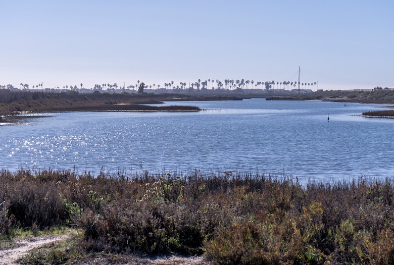 The lower Santa Ana River Marsh is seen Dec. 10 in Newport Beach, California. The U.S. Army Corps of Engineers Los Angeles District and partner agencies routinely monitor and maintain the area to protect sensitive habitat and threatened species.