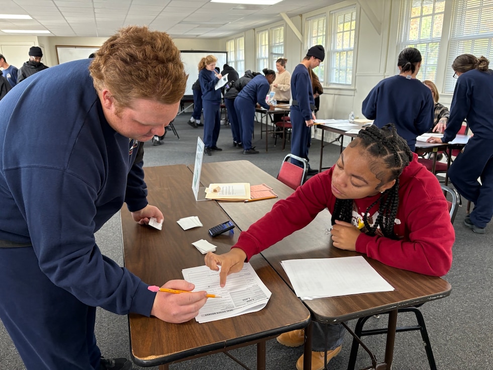 Reality Store give ChalleNGe cadets insight into real-world financial decisions