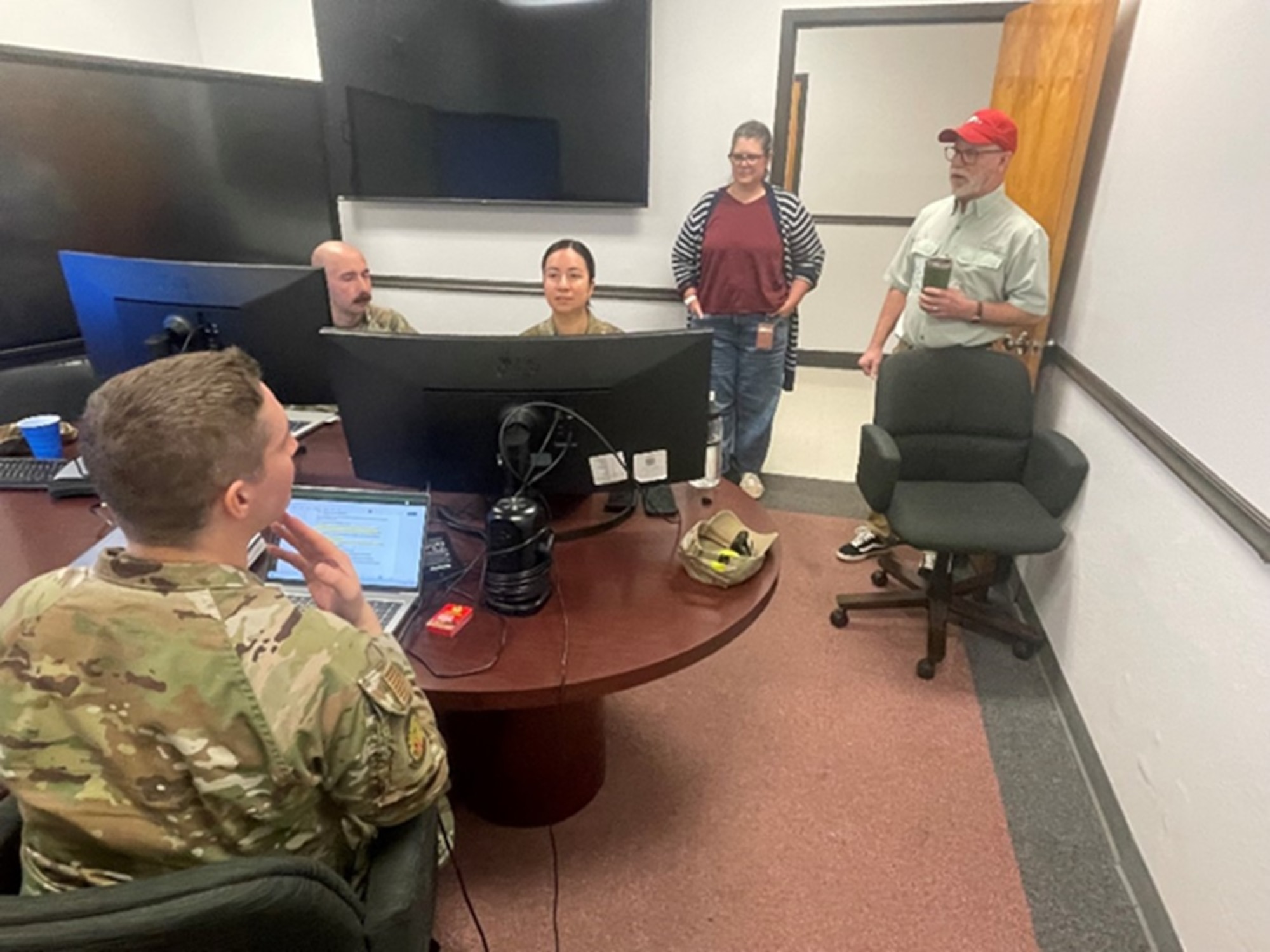 In partnership with the Air Force Civil Engineer Center, operational subject matter experts collaborated with 366th TRS course development and training managers during a recent weeklong meeting to refine career field training objectives