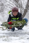 The grave of C. Nick Maddix, a U.S. Army Vietnam War veteran who passed in 2013, is pictured during a Wreaths Across America event at Crown Hill Cemetery in Indianapolis Dec. 13, 2025. This year, more than two million volunteers and supporters gathered to remember, honor and teach by laying wreaths on the graves of veterans at more than 5,200 participating locations in all 50 states, at sea and abroad. (U.S. Army photo by Mark R. W. Orders-Woempner)