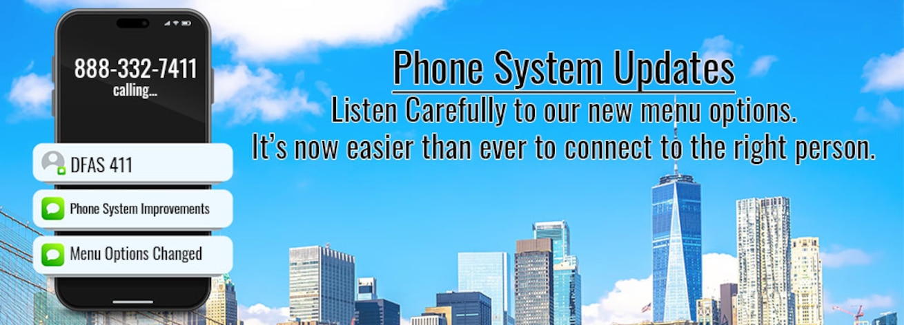 Listen carefully to our new menu options. It's now easier than ever to connect to the right person.