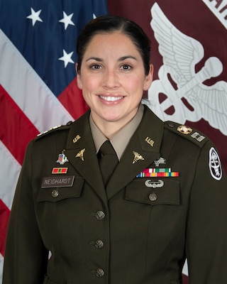 CPT RAENETTE L NEIDHARDT, HEADQUARTERS COMPANY COMMANDER