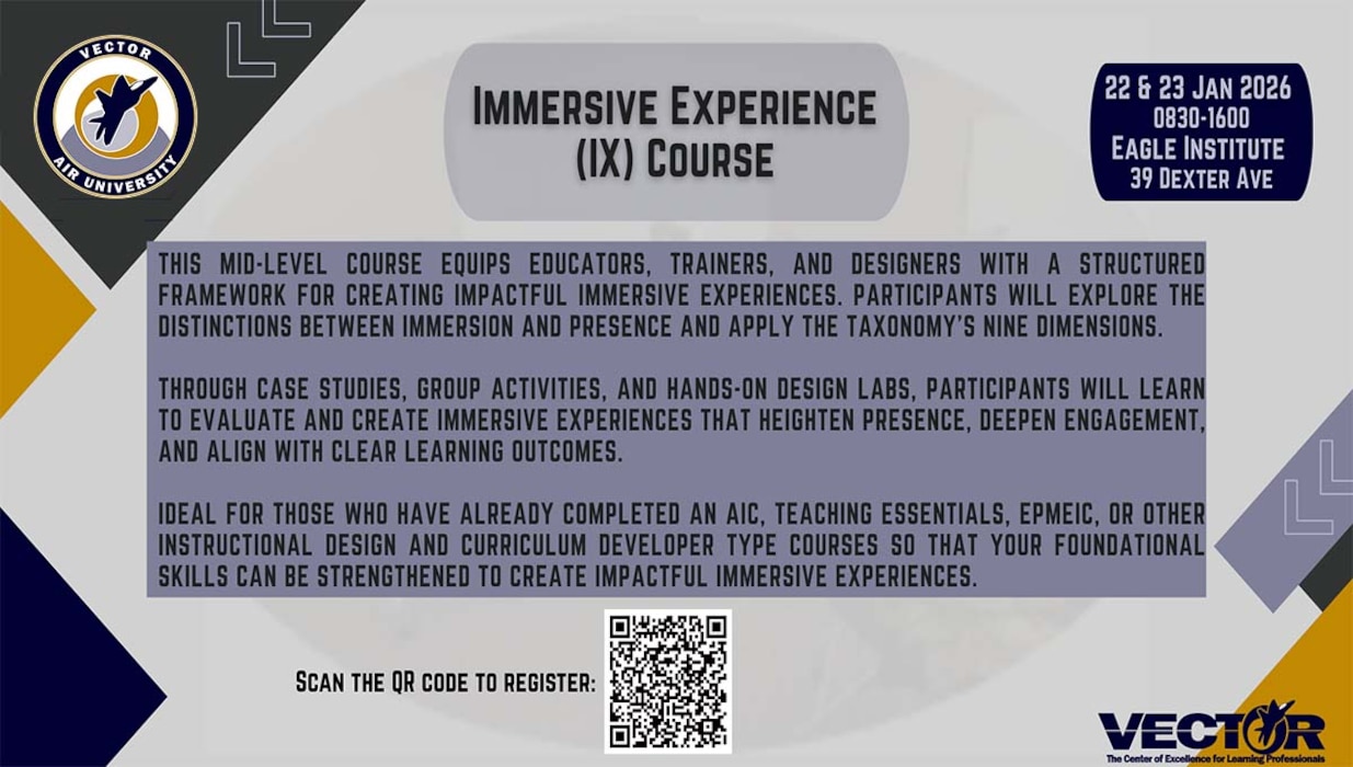 Vector, Air University