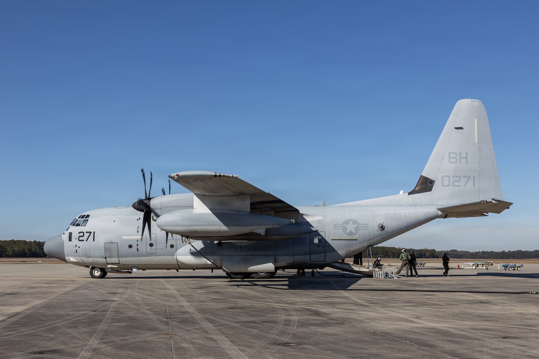 MALS-14 conducts ordnance and air-delivered ground refueling operations