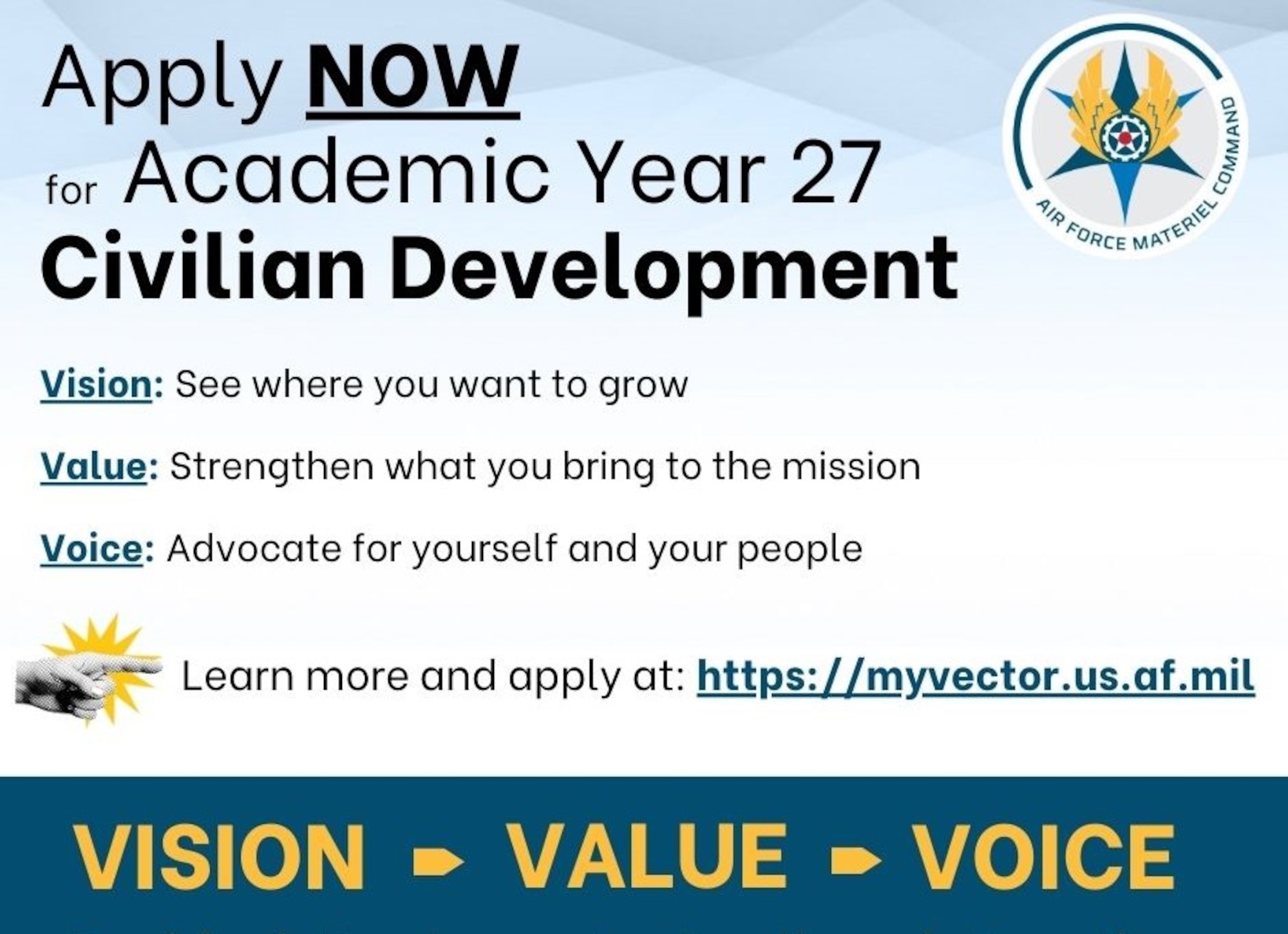 AY27 civilian development graphic