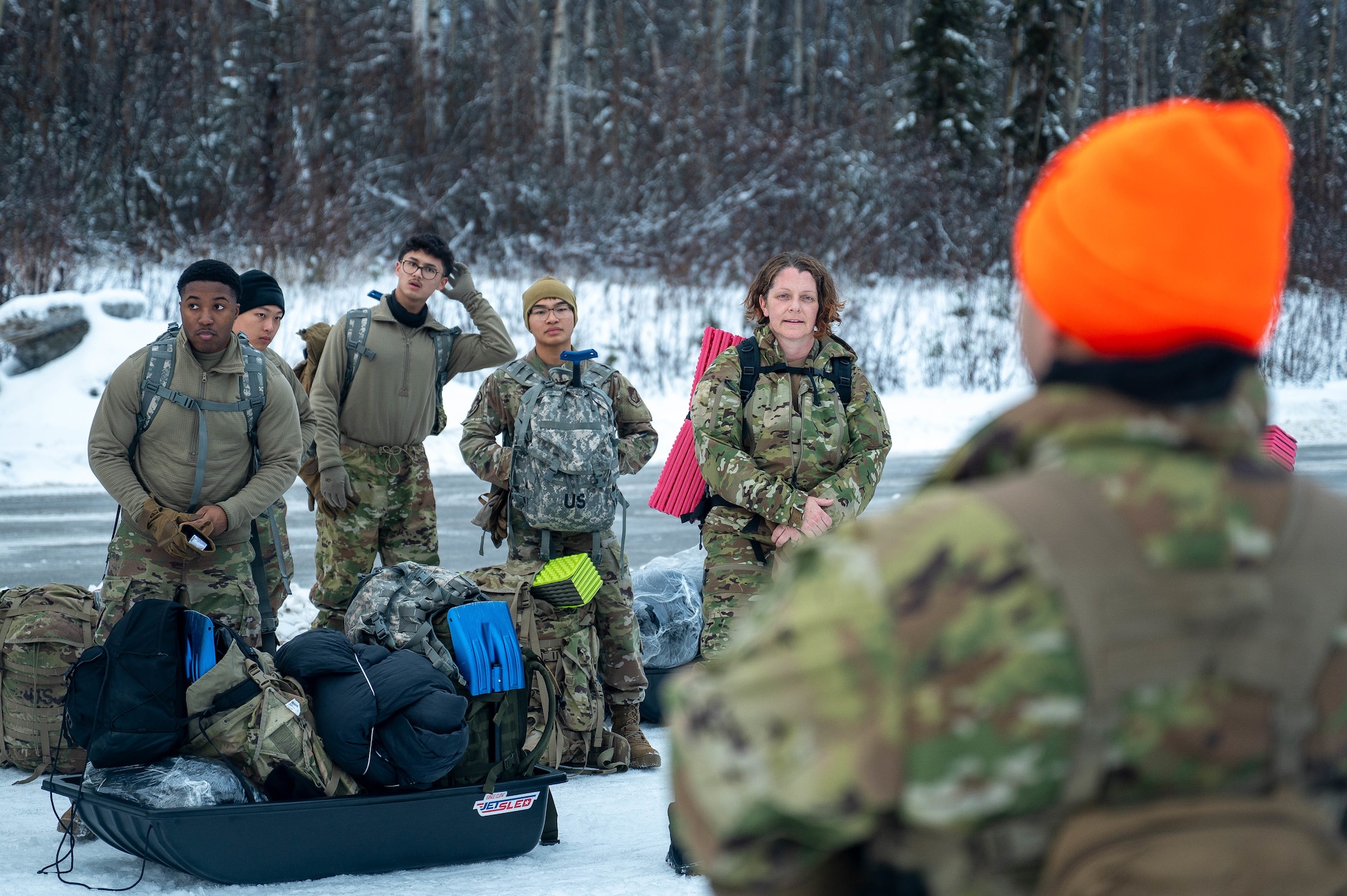 Through the 11th Air Force, JBER provides Arctic Resiliency Training, a 20-hour hands-on course that teaches Airmen the basic skills they may need to survive in arctic conditions. This training is designed to make sure Airmen are ready for wherever the mission takes them.