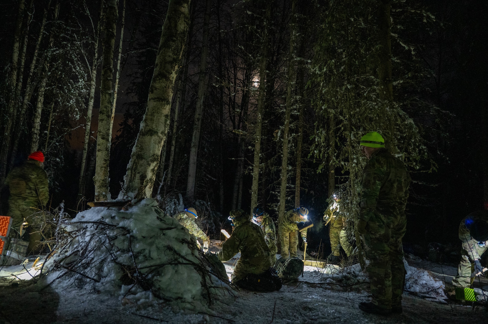 Through the 11th Air Force, JBER provides Arctic Resiliency Training, a 20-hour hands-on course that teaches Airmen the basic skills they may need to survive in arctic conditions. This training is designed to make sure Airmen are ready for wherever the mission takes them.