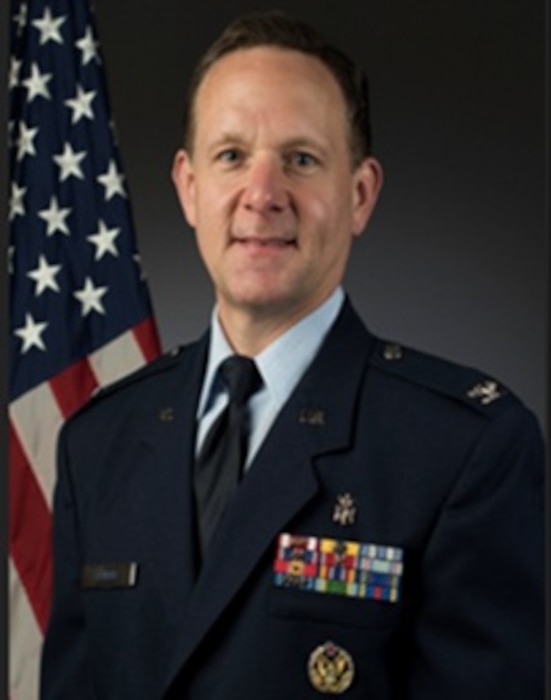 This is the official portrait of Col. Scott D. Haning.