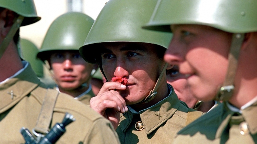 First 6 regiments of the Soviet military contingent withdrawal.