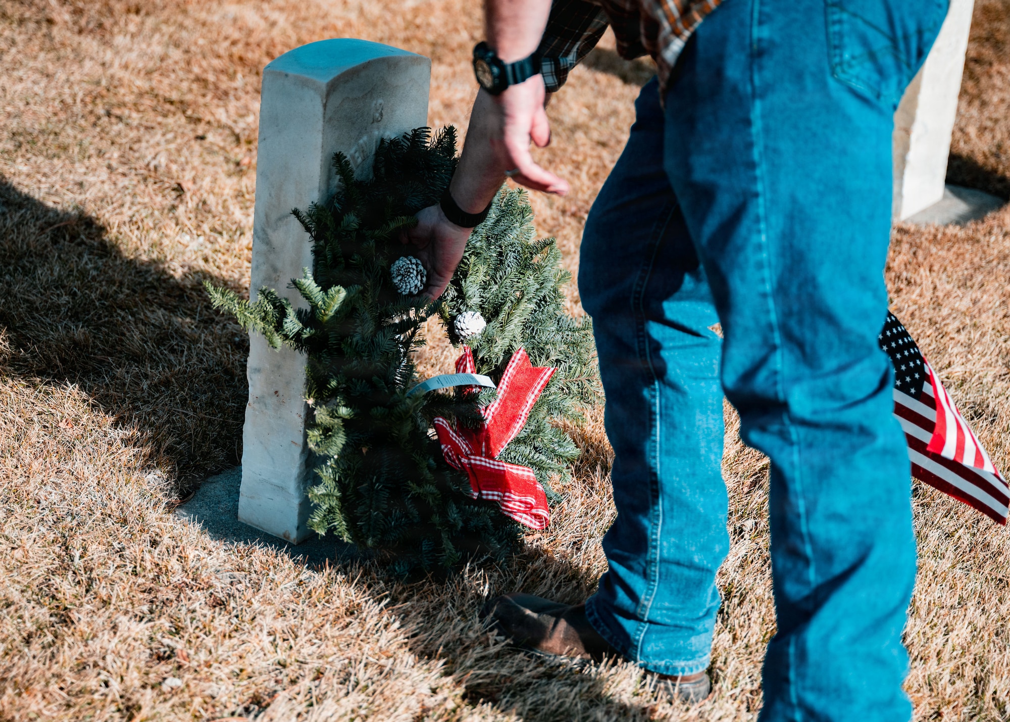Wreaths Across America is an annual nationwide initiative that brings communities together to remember and honor U.S. veterans by placing wreaths at their gravesites.