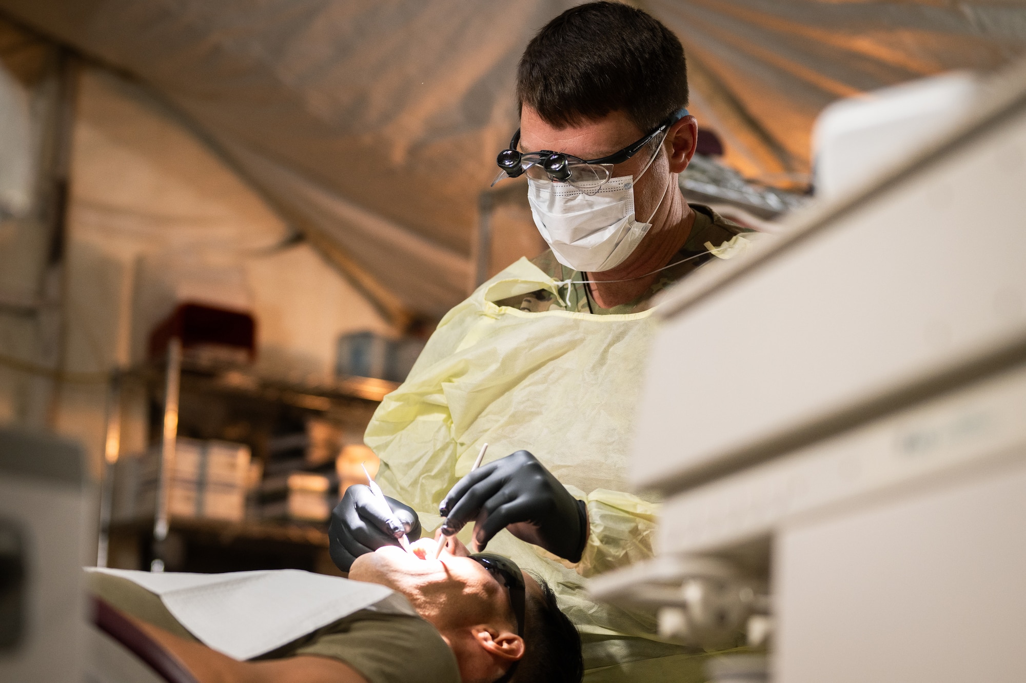 378th EMDS conducts dental exam