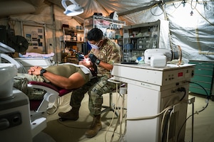 378th EMDS conducts dental exam