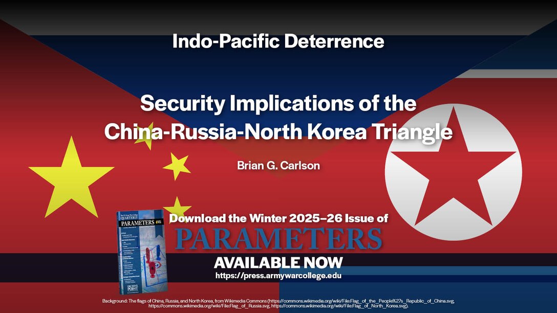 Slide for the article Security Implications of the China-Russia-North Korea Triangle
