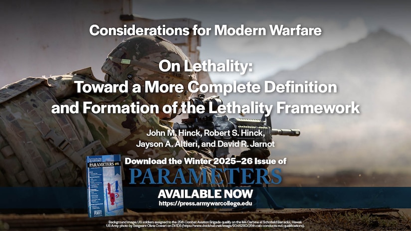 Slide for the article On Lethality: Toward a More Complete Definition and Formation of the Lethality Framework
