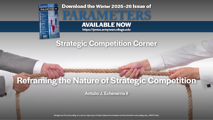 Slide for the article Reframing the Nature of Strategic Competition