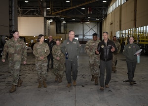 Group of Airmen walking