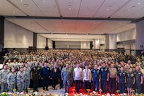 Leaders from the Guam and Hawaii National Guards stand alongside Reserve Commanders from the Armed Forces of the Philippines during the 2nd ARRAPI National Convention in Makati City, Dec. 8, 2025.