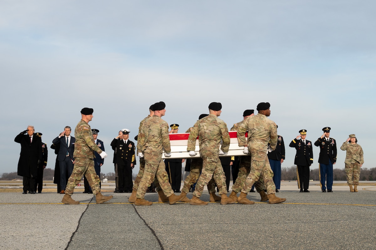 Army Sgt. Edgar Torres Tovar honored in dignified transfer Dec. 17