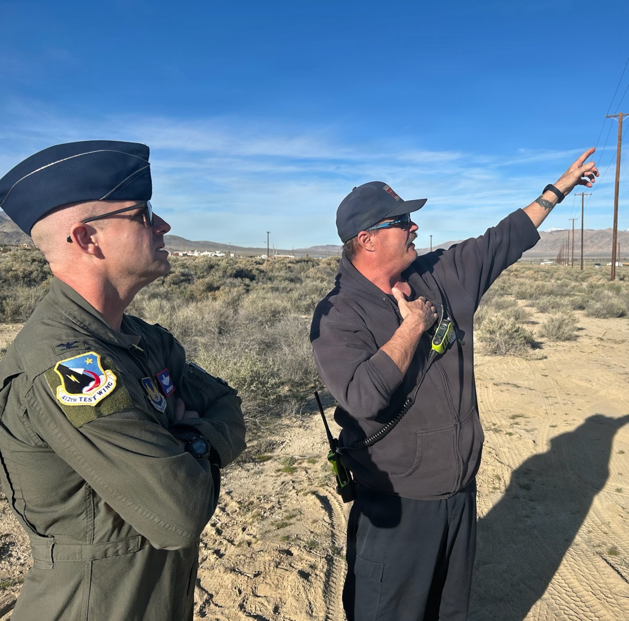 412th Test Wing Responds to F-16 Crash