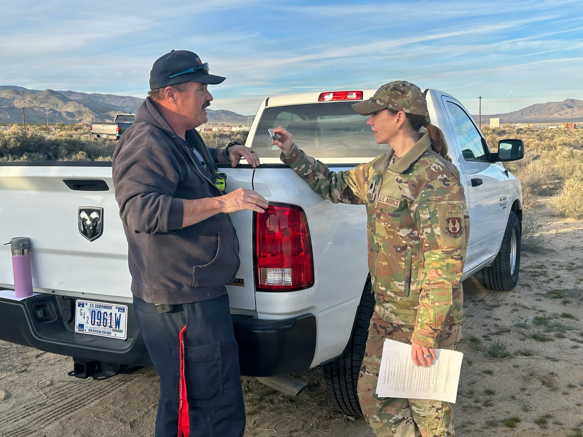 412th Test Wing Responds to F-16 Crash