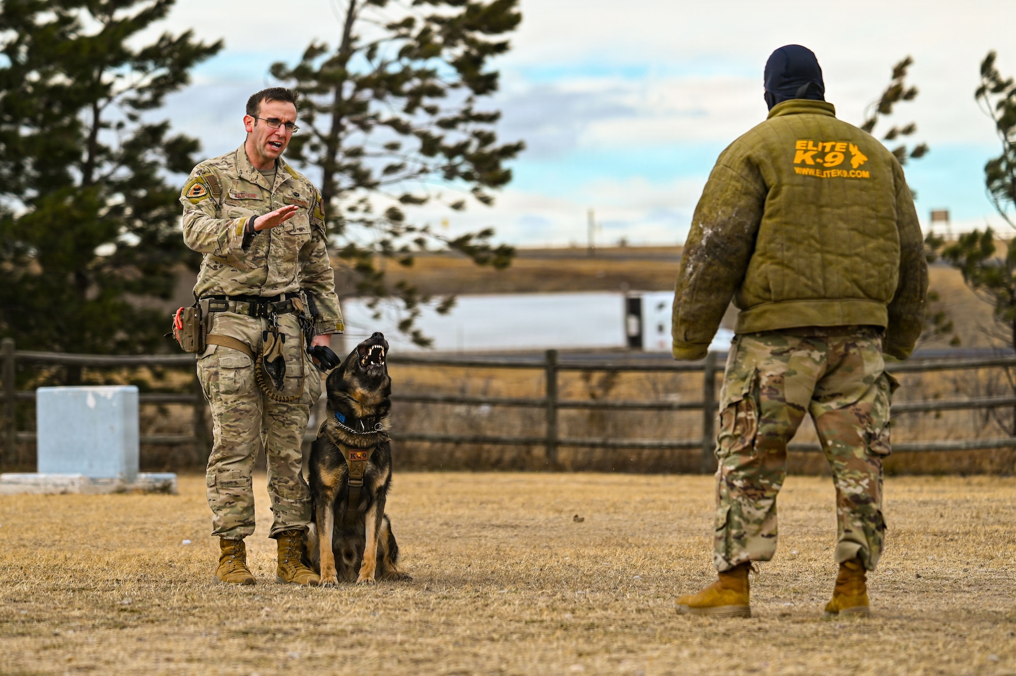 Through the partnership between 90 SFS, CAS and Bhate Environmental Associates, decommissioned MWD training obstacles from F.E. Warren Air Force Base were repurposed to revitalize the shelter’s aging dog park and benefit the Cheyenne community.