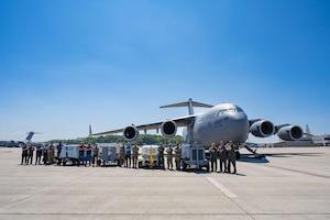 electric ground power unit testing for the C-17.