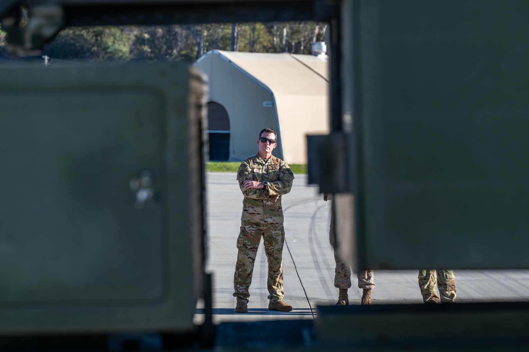 Marines board a C-130J Super Hercules