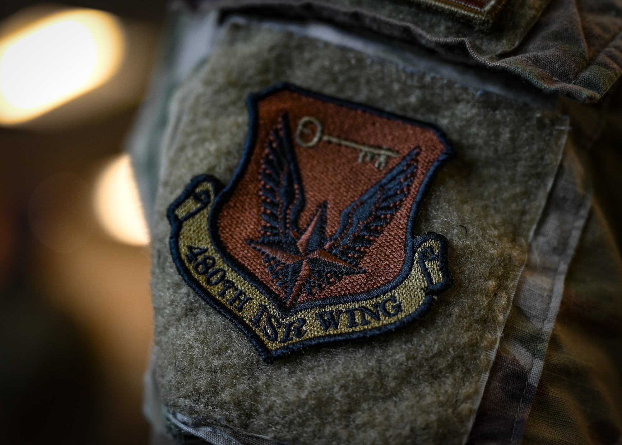 Photo of 480th ISRW patch