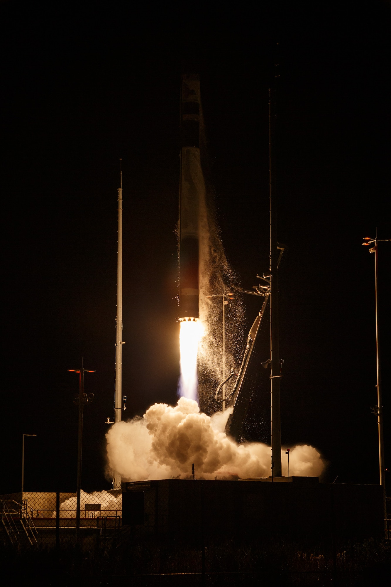 The U.S. Space Force’s (USSF) Space Systems Command (SSC) successfully launched the Department of War’s (DoW) Space Test Program (STP) S30 mission to deliver four Research and Development (R&D) satellites to low-Earth orbit (LEO) aboard a Rocket Lab Electron rocket at ≈ 12:00 AM EDT from Launch Complex 2 (LC-2) at the Virginia Spaceport Authority’s Mid-Atlantic Regional Spaceport (MARS), at Wallops Island, Dec. 18, 2025. The successful launch and deployment of the DoW STP-S30 mission is due to the partnership and coordination between the SYD 89 Innovation and Prototyping Program Office, the System Delta 80 (SYD 80) Small Launch and Targets Division, National Aeronautics and Space Administration (NASA), the Aerospace Corporation (Aerospace), and Rocket Lab. (NASA photo by Jamie Adkins)