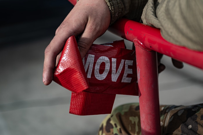 a person holds a tag