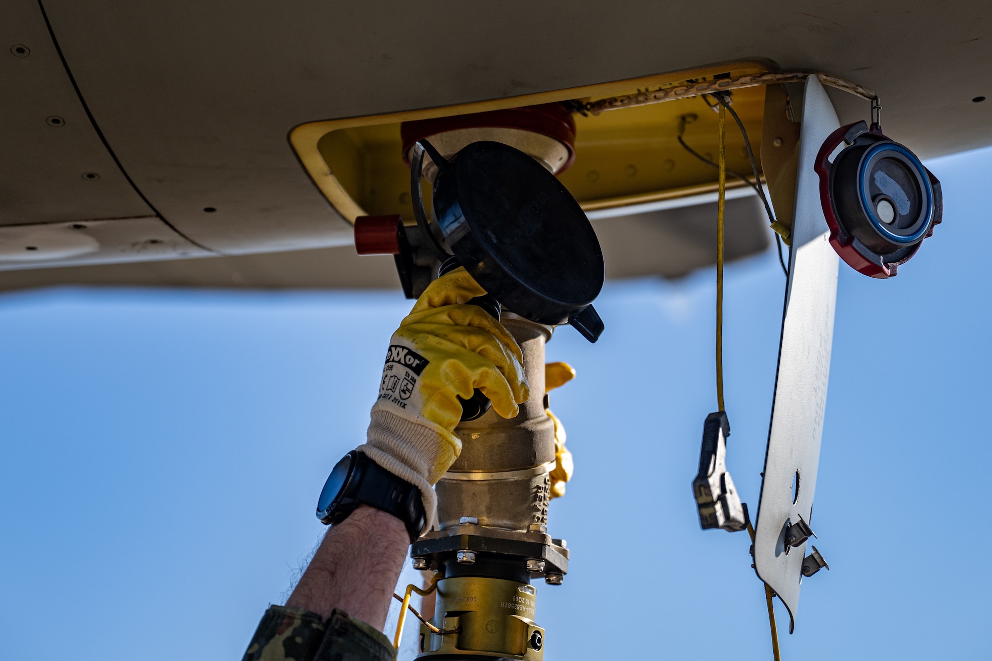 For four days at Moody, Airmen from the 71st Rescue Squadron and 23d Logistics Readiness Squadron trained with 14 German Air Force members in Forward Area Refueling Point (FARP) operations.