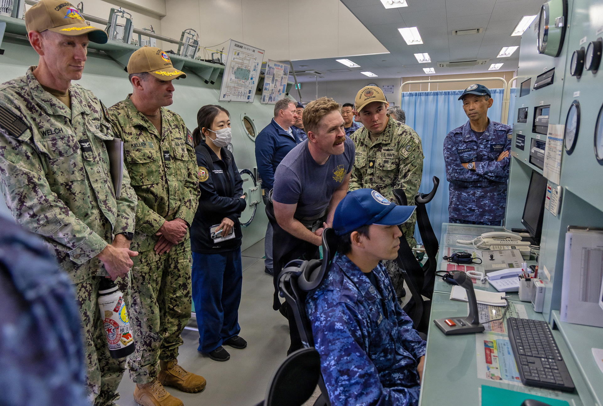 U.S., Japanese Forces Conduct Joint Diver-Injury Drill to