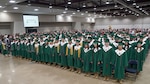 Cadets from the Louisiana National Guard’s Youth Challenge Program Class 2025-1 prepare for a graduation ceremony at the Randolph Riverfront Center in Alexandria, Louisiana, on Dec. 13, 2025. The Louisiana National Guard Youth Challenge Program has produced more than 28,000 graduates over the past three decades and accounts for about 14 percent of all Youth Challenge Program graduates nationwide, leading the nation in annual graduation totals. Photo by Sgt. 1st Class Scott D. Longstreet.