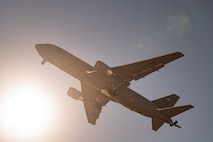 an aircraft in the sky