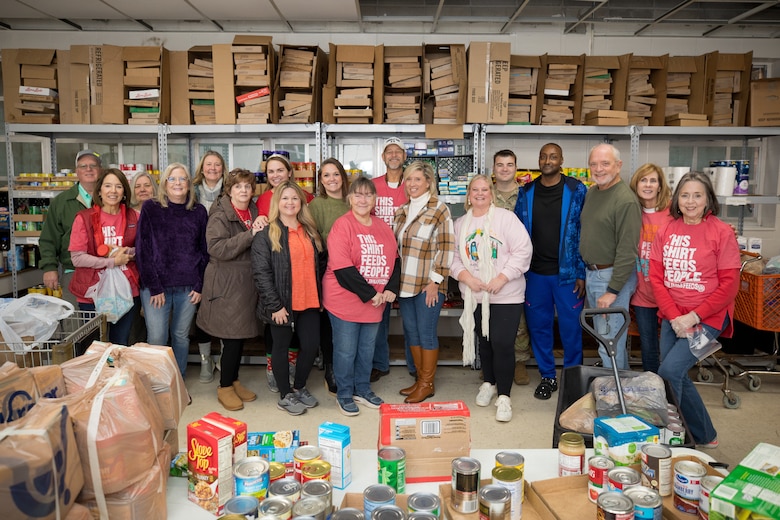 A multi-week food drive and gate collections at ERDC brought in a final total of more than 7,700 pounds of donated goods for the local food pantry.
