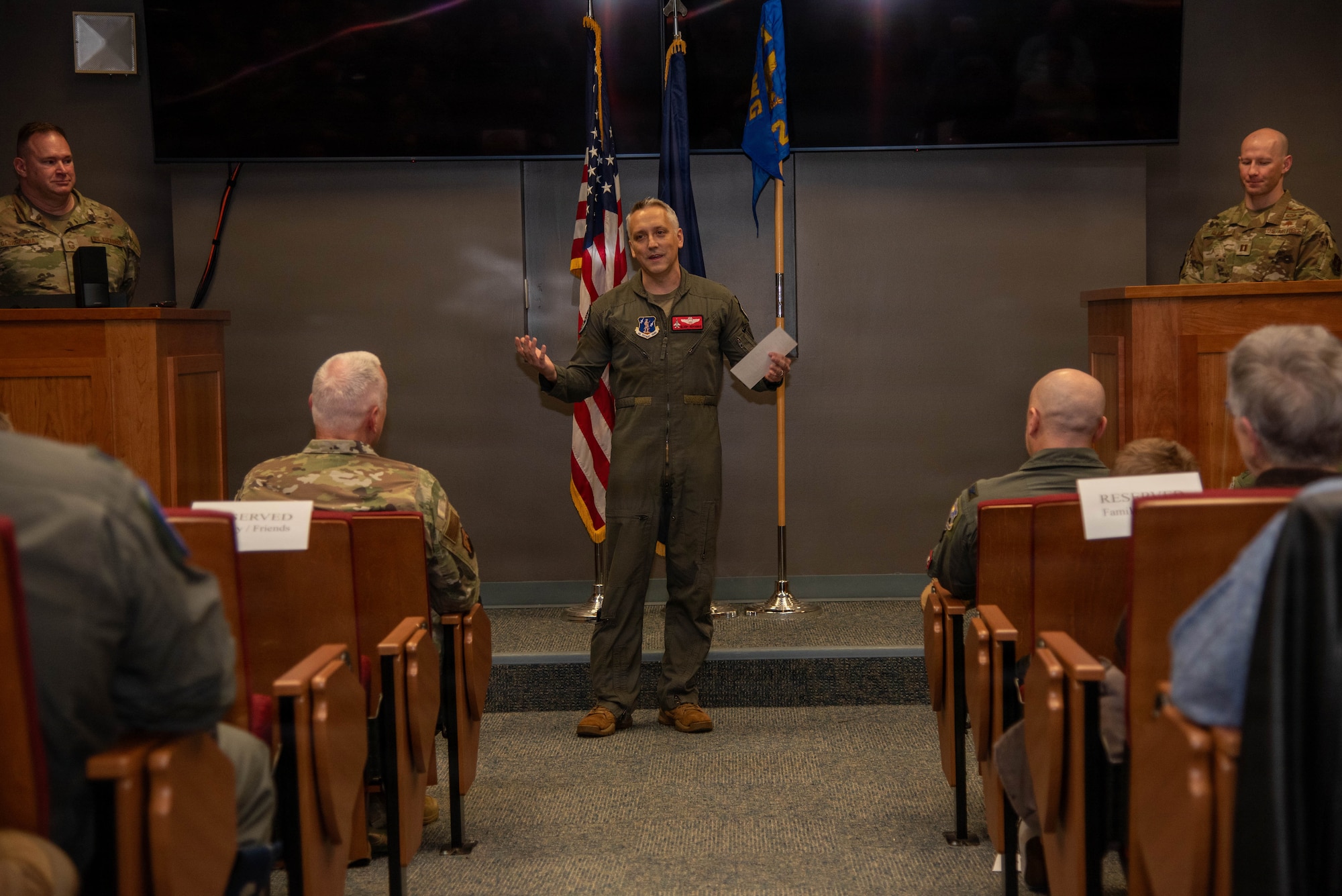 142nd Operations Group Welcomes New Commander
