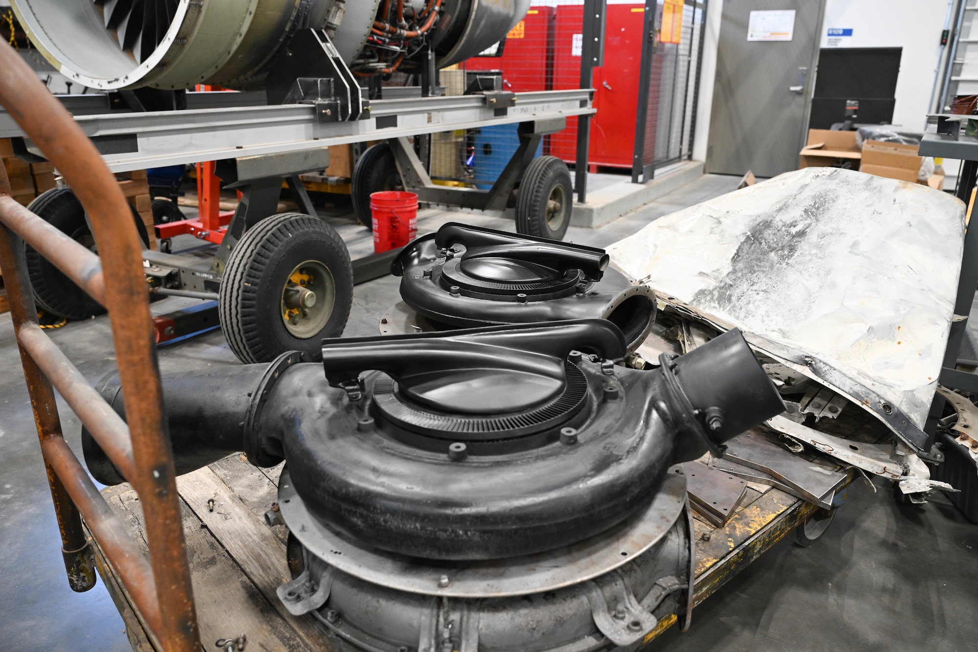 Photo of 3D printed aircraft parts