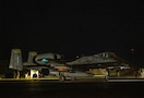 A U.S. Air Force A-10 Thunderbolt II taxis at a base in the U.S. Central Command area of responsibility, Dec. 19, 2025. (U.S. Air Force photo)