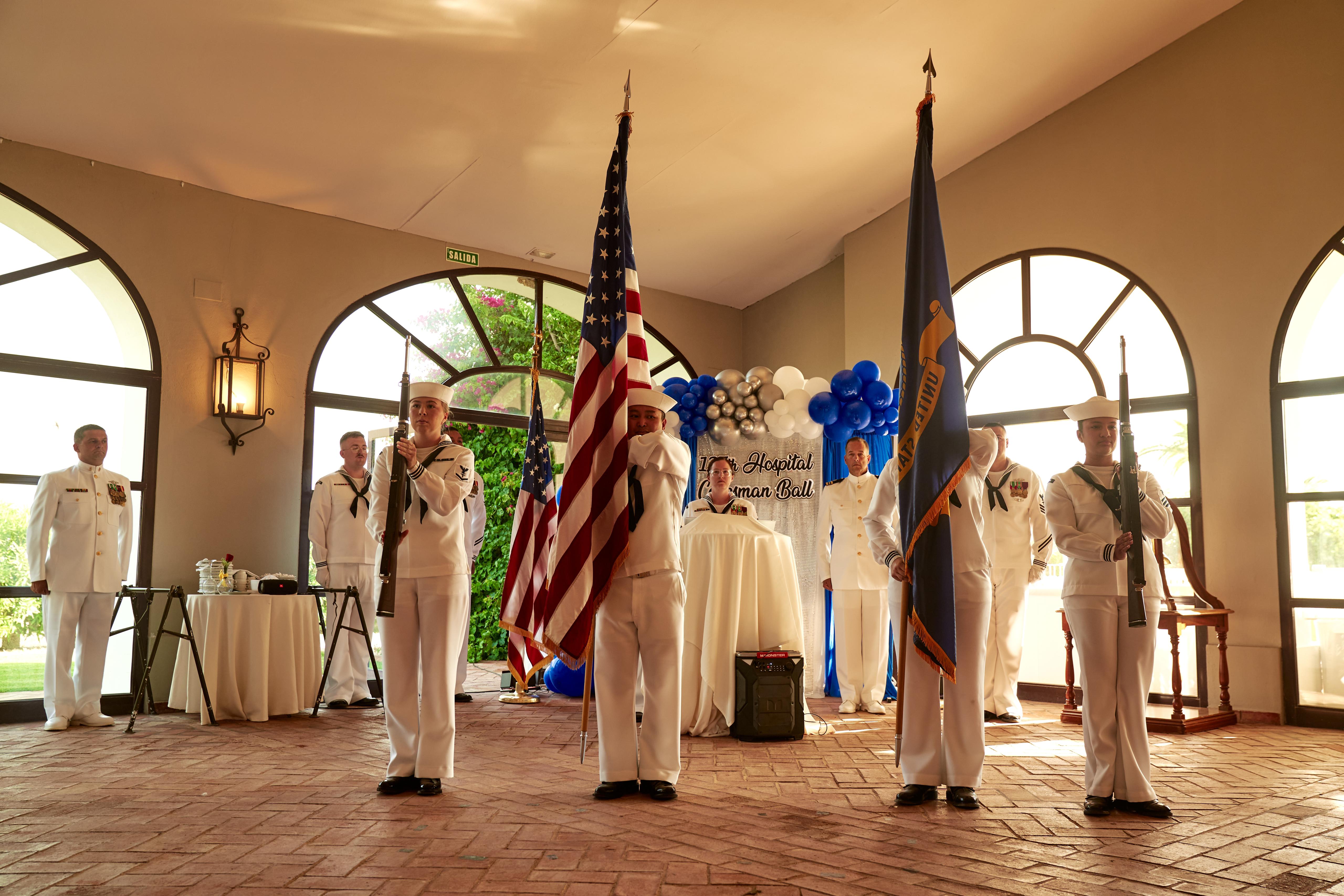 Honoring Tradition: NMRTC Rota Sailors Uphold Navy Pride Through Color ...