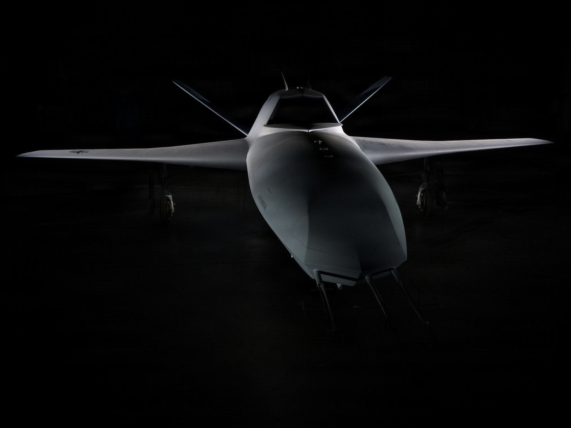 The YFQ-48A – seen here in an undated photo – is the Mission Design Series for Northrop Grumman’s Project Talon, a semi-autonomous prototype aircraft.