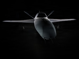 The YFQ-48A – seen here in an undated photo – is the Mission Design Series for Northrop Grumman’s Project Talon, a semi-autonomous prototype aircraft.