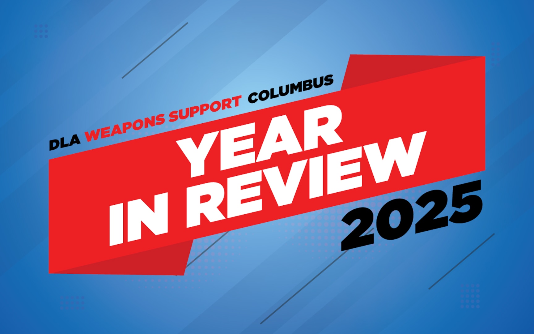 A graphic with a blue background and red arrow.