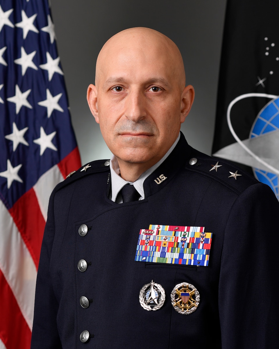 Maj. Gen. Brian Sidari official portrait.