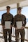 U.S. Marine Corps Cpl. Malikah Warren, 2nd Distribution Support Battalion, 2nd Marine Logistics Group, left, and Cpl. Zbigniew Adamczyk, Marine Medium Tiltrotor Training Squadron 204, Marine Aircraft Group 26, 2nd Marine Aircraft Wing, right, pose for a photo after receiving Red Cross Lifesaving Awards on Marine Corps Base Camp Lejeune, North Carolina, Dec. 16, 2025. The Marines received the Lifesaving Award, the second highest award the American Red Cross bestows, for rescuing people during an emergency at a local beach earlier this year. (U.S. Marine Corps photo by Lance Cpl. Erica S. Padgett)