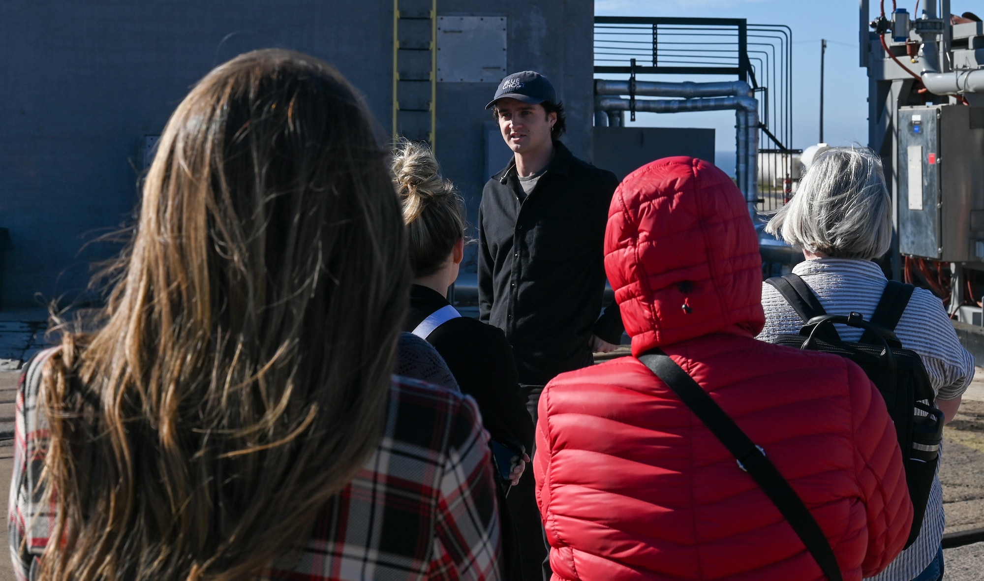 Justin Folan, Firefly Aerospace lead launch engineer for propulsion and mechanical systems, explains the support functions of Vandenberg’s Space Launch Complex 2