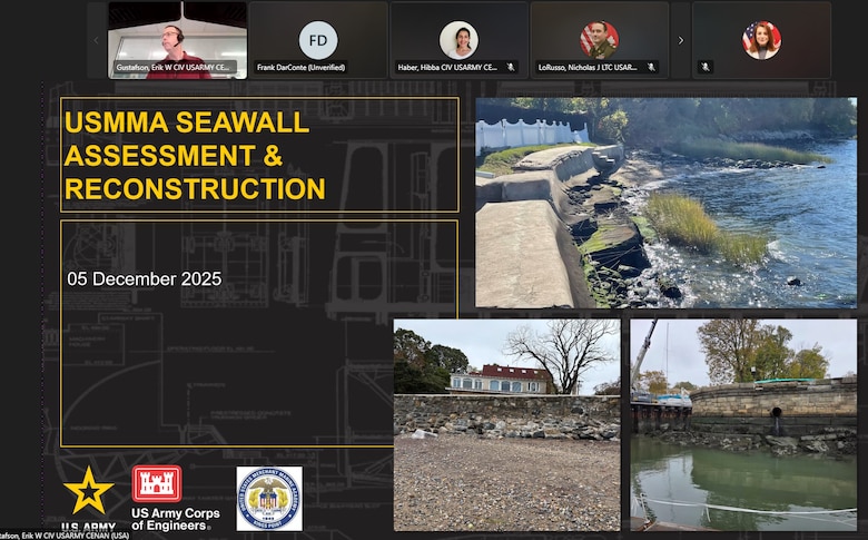 seawall, engineering students
