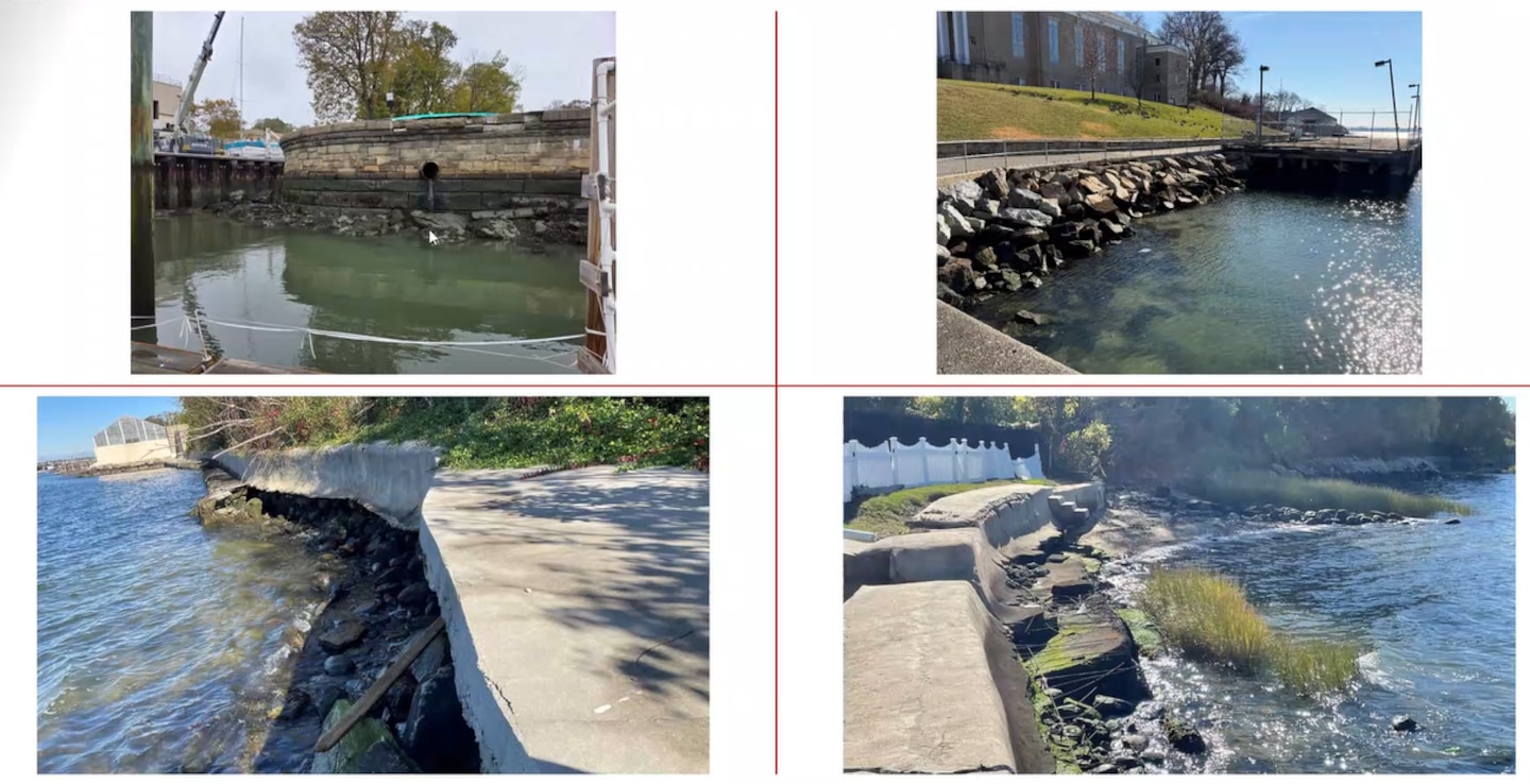 seawall, engineering students